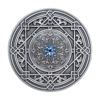 Fiji 10 Dollars 2018 Silver 999. 3oz Antique Finish MANDALA ART IV "Moresque"