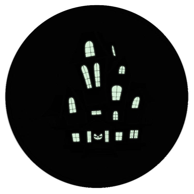 Niue 1 Dollar 2016 Silver 999. 1oz - Halloween Glow-in-the-dark "Hauted Hause" - Image 3