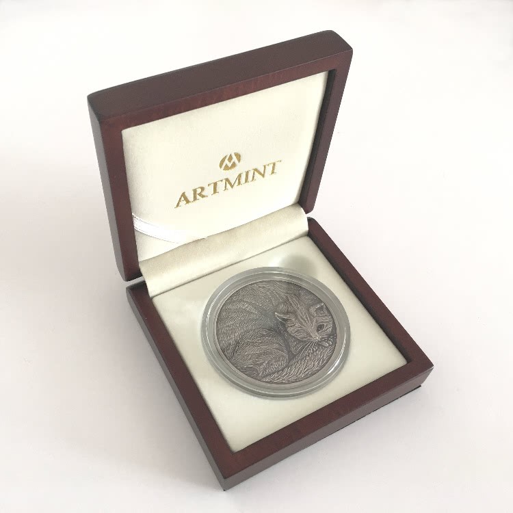 Niue 5$ 2016 Silver 999. 2oz "The Cat" - Image 4