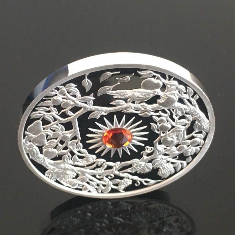 Niue 5$ 2017 Silver Proof 999. 2oz "AUTUMN" - Image 4