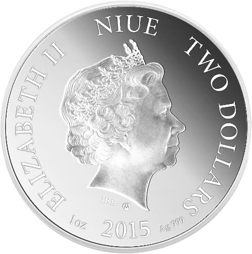 Niue 2$ 2015 Silver 1oz CHROMADEPTH coin with 3D Glass - World premiere - Image 2