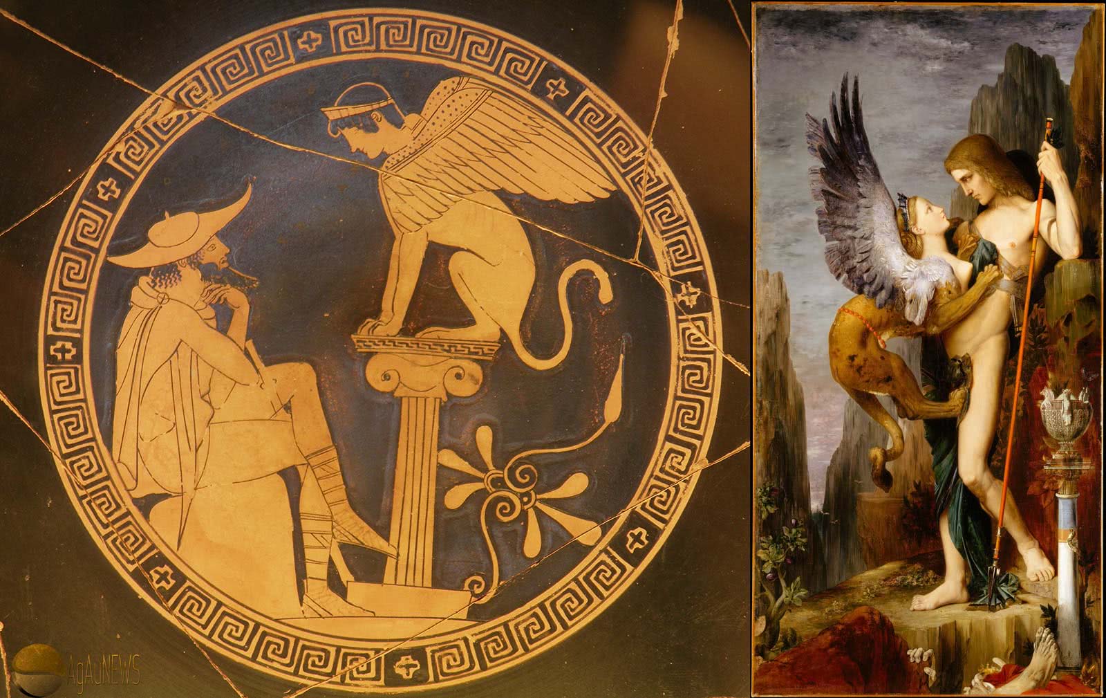 Greek Myths I "Oedipus and Sphinx" 2016 Silver 999. 2oz - Image 6