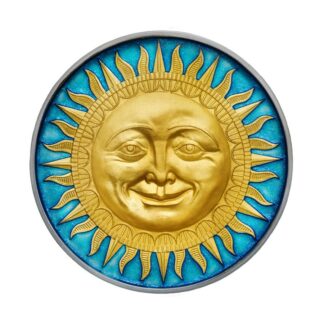 Niue 5$ 2017 Silver AF 999. 2oz "SUN"
