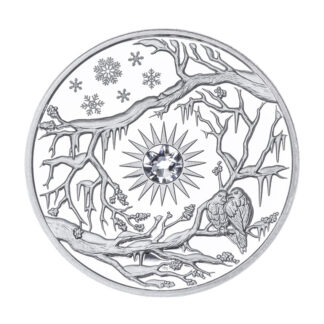 Niue 5$ 2017 Silver Proof 999. 2oz "WINTER"
