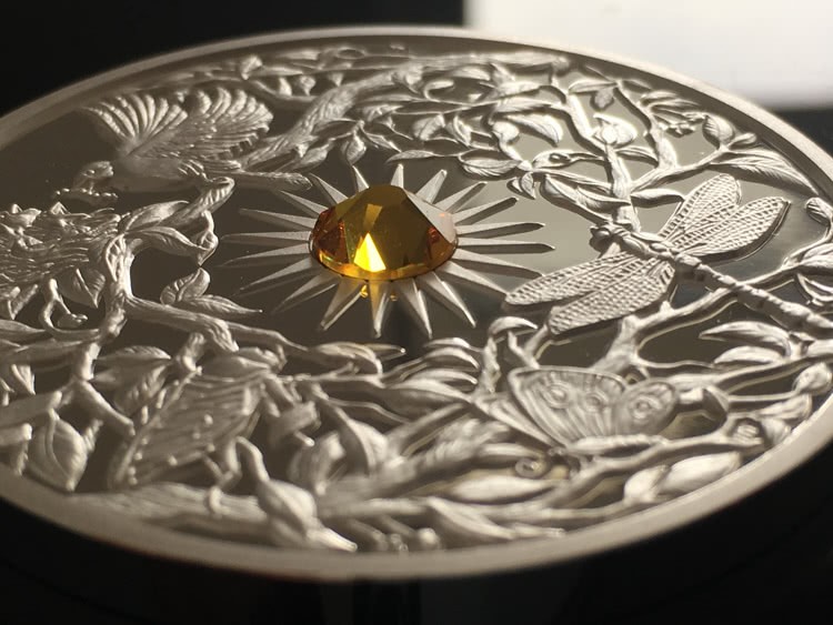 Niue 5$ 2017 Silver Proof 999. 2oz "SUMMER" - Image 3