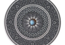 Fiji 10 Dollars 2021 Silver 999. 3oz Antique Finish MANDALA ART VII "Turkish"