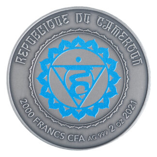 Palau 1 Dollar 2008 Silver Proof Blue Pearl of the Sea