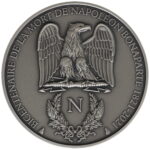 Cameroon 2000 FR 2020 Silver 999. 2oz AF :: NAPOLEON BONAPARTE 200th Anniversary of the death