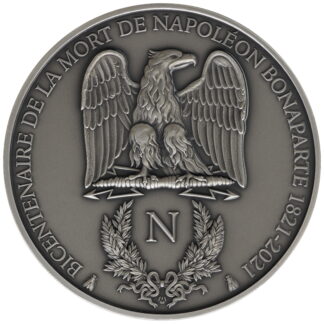 Cameroon 2000 FR 2020 Silver 999. 2oz AF :: NAPOLEON BONAPARTE 200th Anniversary of the death